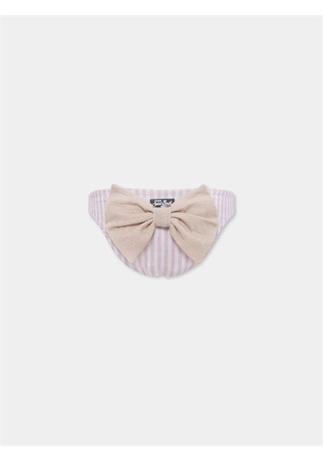 Costume con fiocco SAINT BARTH | MAD0001 MADAME01439 LUREX STRIPES 1124